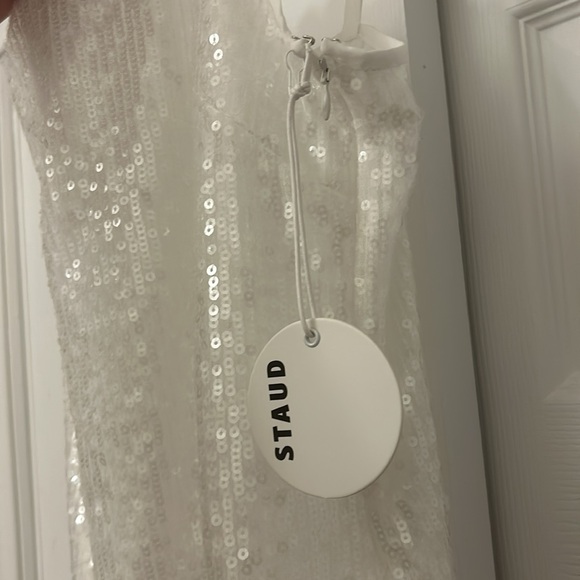 STAUD NWT Minnie Sequin Dress - Picture 5 of 7